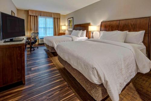 TV o dispositivi per l'intrattenimento presso Hilton Garden Inn Nashville Brentwood