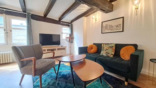 Appartement tout confort Vieux Tours avec parking privé 4p