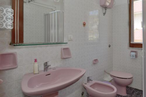 Ванная комната в App.ti Scala Dei Turchi Tetide