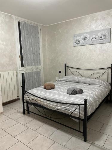 Krevet ili kreveti u jedinici u objektu Appartamento Gallarate-Malpensa19