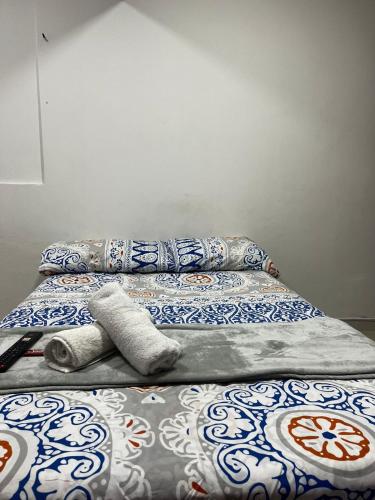 Katil atau katil-katil dalam bilik di Hostal Albita