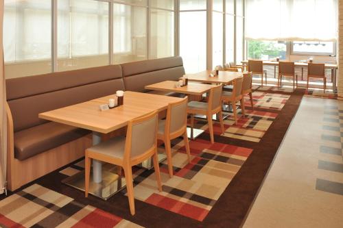 Χώρος καθιστικού στο Dormy Inn Obihiro