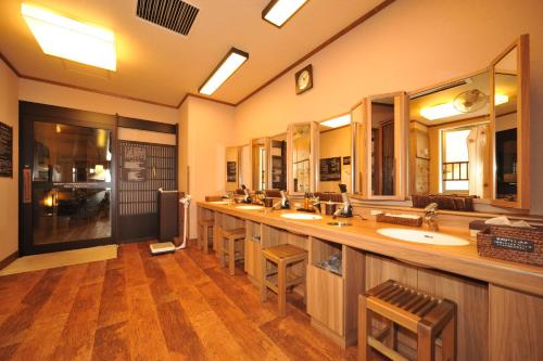Η κουζίνα ή μικρή κουζίνα στο Dormy Inn Obihiro
