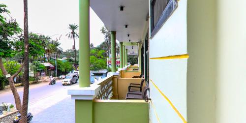 Balkón nebo terasa v ubytování Hotel Vishram