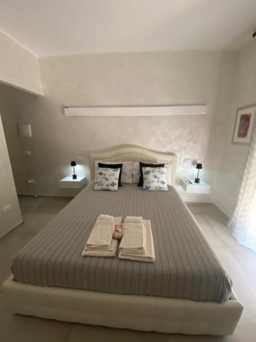 Postel nebo postele na pokoji v ubytování B&B via Oliviero