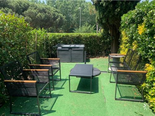 Jardin de l'établissement La Petite Perle