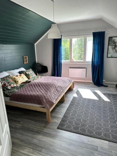 Krevet ili kreveti u jedinici u okviru objekta Søre Osen Ørbekken