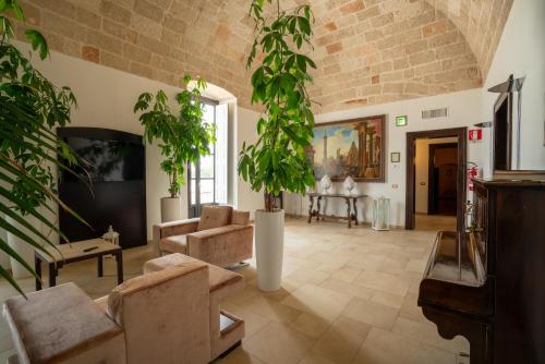 Χώρος καθιστικού στο San Tommaso Hotel