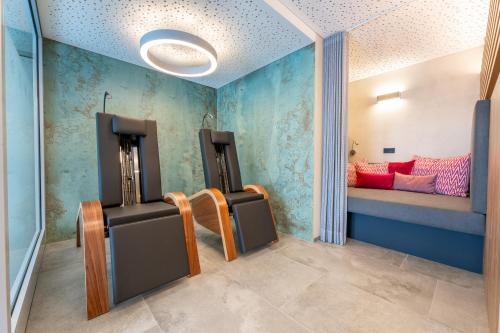 Posezení v ubytování Hotel Alpenblume
