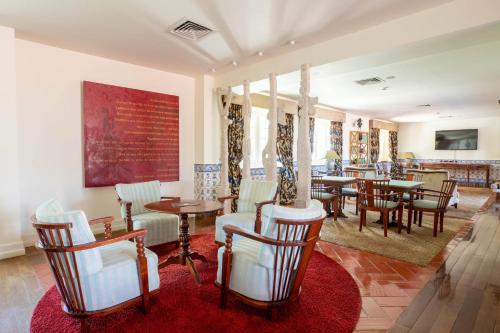 Ruang duduk di Hotel Fonte Santa
