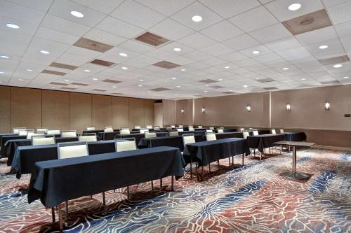 a conference room with chairs and tables in it at Hampton Inn & Suites Alexandria Old Town Area South in Alexandria