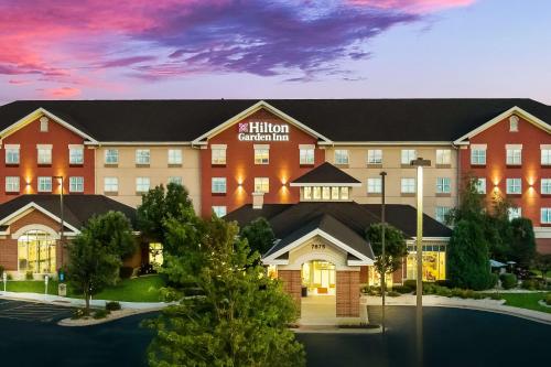 a rendering of the exterior of a hotel at Hilton Garden Inn Rockford in Rockford