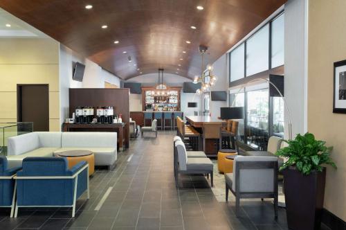 Ruang duduk di Hampton Inn Philadelphia Center City-Convention Center