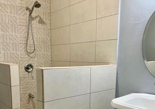 Koupelna v ubytování Caspian Villa