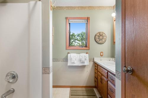 Koupelna v ubytování Cottage on the Green