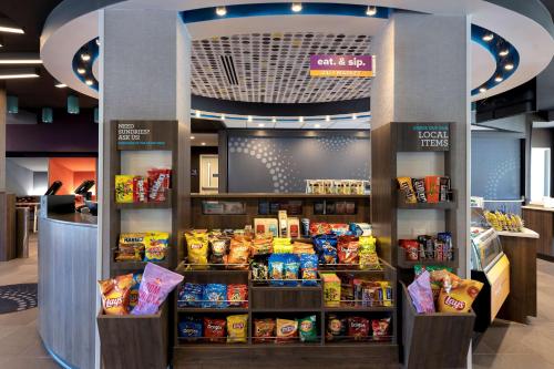 a food section of a store with food on display at Tru By Hilton Atlanta Galleria Ballpark, GA in Atlanta