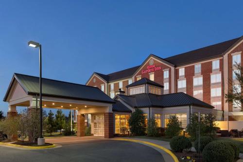 a rendering of the front of a hotel at Hilton Garden Inn Fredericksburg in Fredericksburg