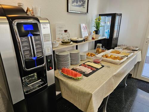 Mad på pensionatet eller i nærheden