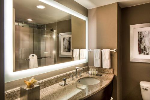 Koupelna v ubytování DoubleTree by Hilton Hotel Largo Washington DC