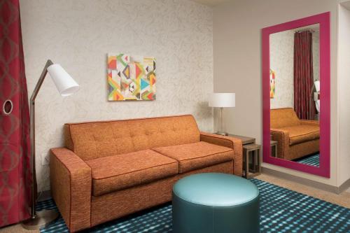 Χώρος καθιστικού στο Home2 Suites By Hilton Las Cruces