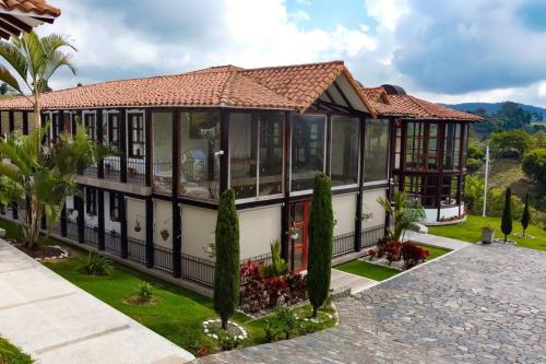 Zahrada ubytování Finca Rancho Alegre
