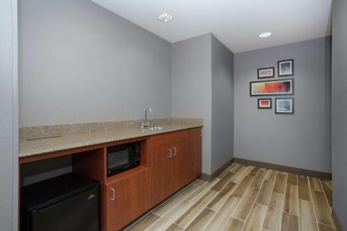 Cuisine ou kitchenette dans l'établissement Hampton Inn & Suites Denver-Downtown