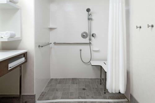 Bilik mandi di Hampton Inn & Suites Atlanta Buckhead Place