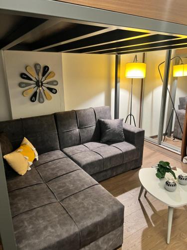 Χώρος καθιστικού στο Modern Tiny House in Volos