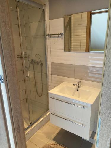 Ένα μπάνιο στο Agroturystyka Pod Podkową