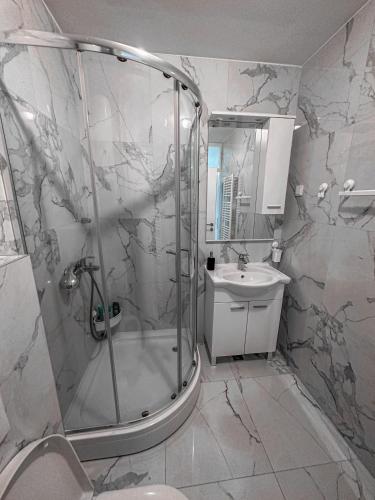 Koupelna v ubytování Apartment_dream25