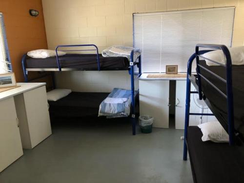 Katil atau katil-katil dalam bilik di Batemans Bay Holiday Park & Hostel