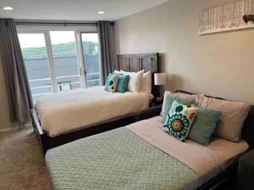 Katil atau katil-katil dalam bilik di Guest Suite Downtown Winter Park GREAT LOCATION
