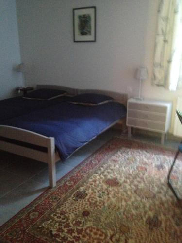 Postel nebo postele na pokoji v ubytování Gite Le Village