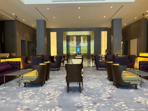 Posezení v ubytování Khalidia Palace Hotel Dubai by Mourouj Gloria