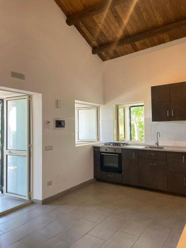 Η κουζίνα ή μικρή κουζίνα στο Agriturismo Gianferrante