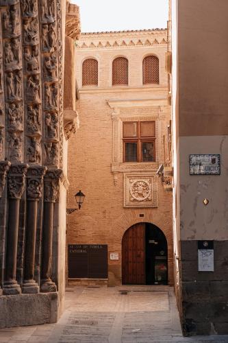 Exteriér nebo vchod ubytování Hotel Santa Ana Tudela