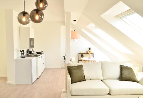 Gallery image of MILPAU Bottrop 3 - Modernes und zentrales Premium-Apartment mit Queensize-Bett - Netflix, Nespresso und Smart-TV in Bottrop