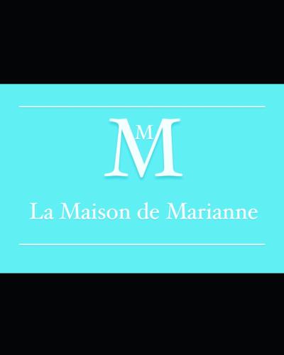 a logo for a ma mission de marinem at La Maison de Marianne in Trepuzzi