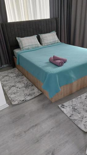 A bed or beds in a room at Tarabya Family Suıt Villa