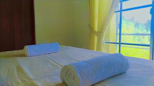 Postel nebo postele na pokoji v ubytování Lassana Holiday Bungalow