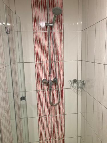 Koupelna v ubytování Capsule hostel Erbenova