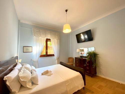 Postel nebo postele na pokoji v ubytování Maramà B&B Sorrento