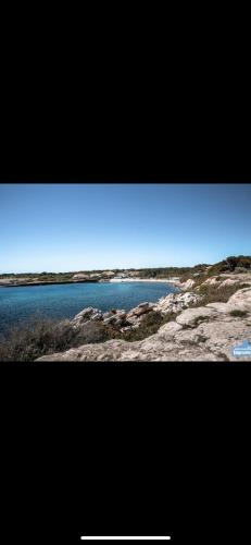 a picture of a body of water with some rocks at Loft SSL insolite!!! in Gignac-la-Nerthe