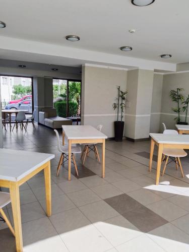 Χώρος καθιστικού στο Hermoso departamento a pasos de la Playa y Casino Enjoy