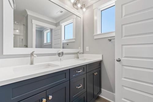 Et badeværelse på Ocean's Edge