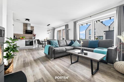 Χώρος καθιστικού στο Ferienhaus Waidla-Huus