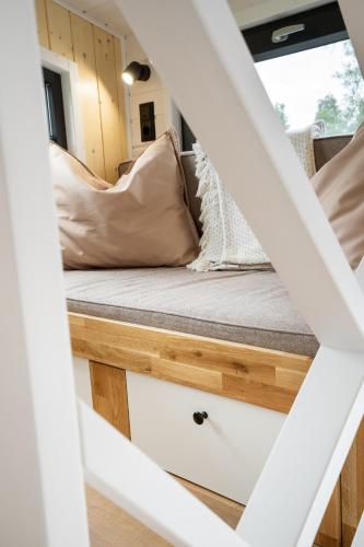 Postel nebo postele na pokoji v ubytování Staymoovers - Tinyhouse Zator