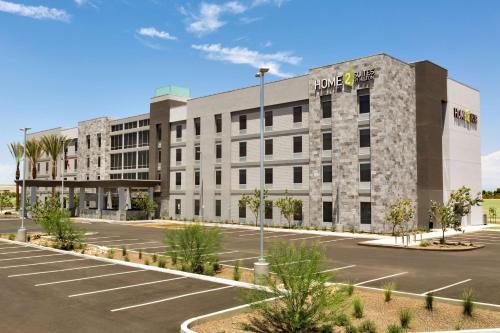 a rendering of the front of a building at Home2 Suites by Hilton Phoenix Chandler in Chandler