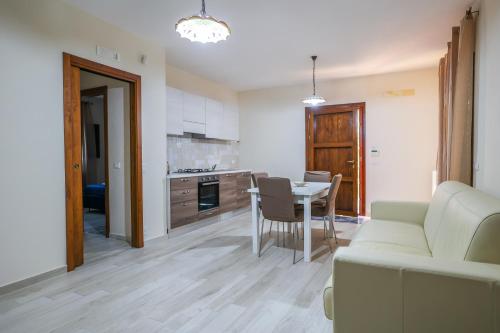 Η κουζίνα ή μικρή κουζίνα στο Agriturismo Case Rapputi