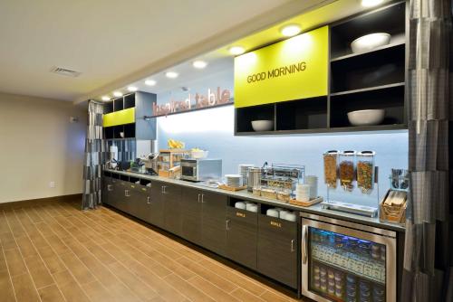 a food counter in a store with at Home2 Suites By Hilton Rock Hill in Rock Hill